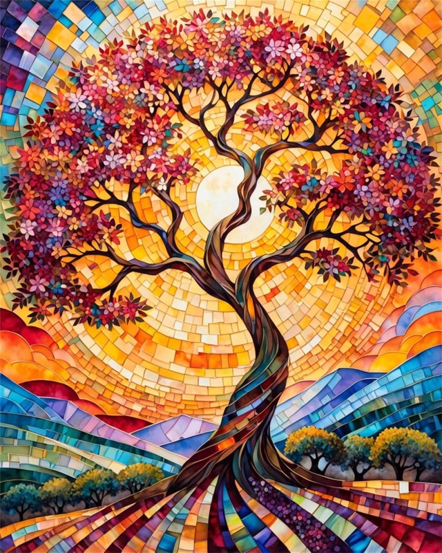 Paint by numbers design