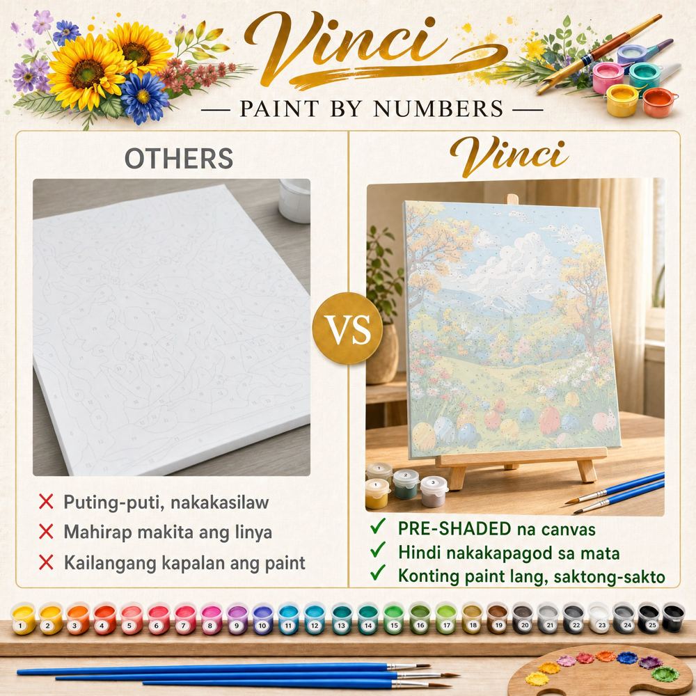 Others vs Vinci - pre-shaded canvas comparison